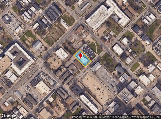  4201 San Jacinto St, Dallas, TX Parcel Map