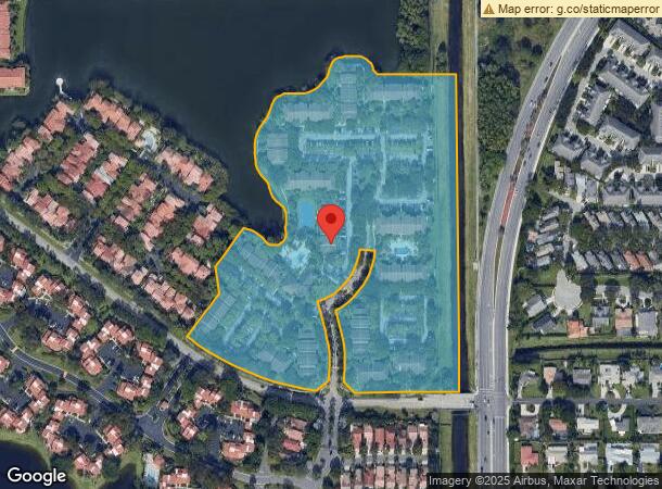  21301 Town Lakes Dr, Boca Raton, FL Parcel Map