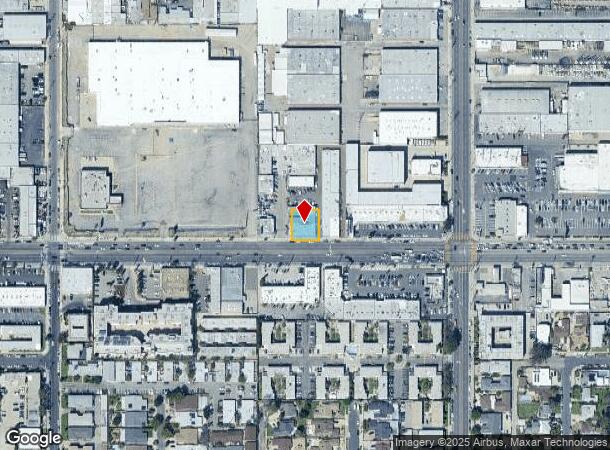  12947 Sherman Way, North Hollywood, CA Parcel Map