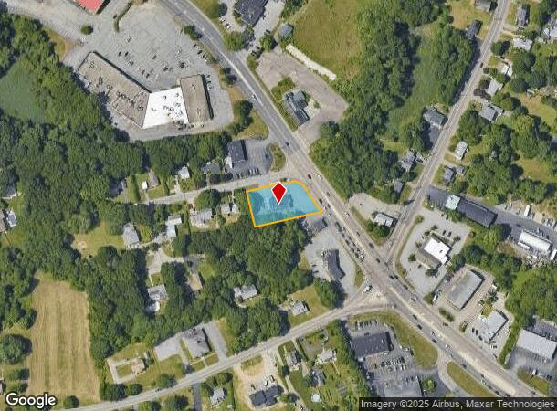  1379 Fall River Ave, Seekonk, MA Parcel Map