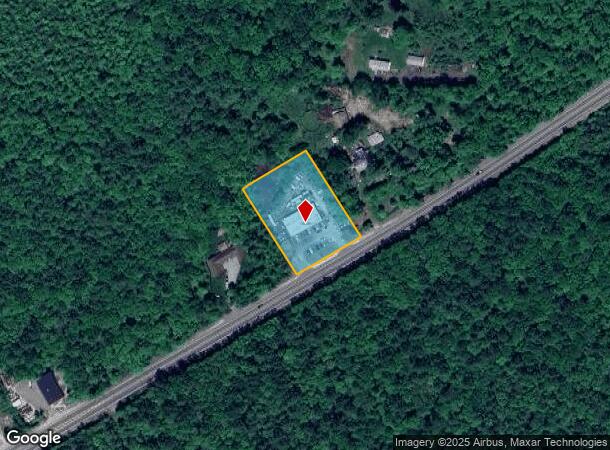 184 Danielson Pike, Foster, RI Parcel Map