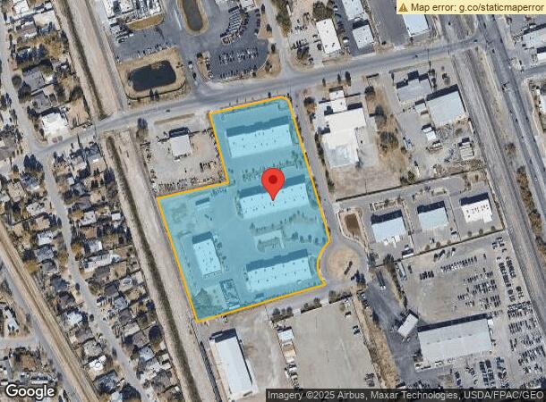  210 Montoya Rd, El Paso, TX Parcel Map