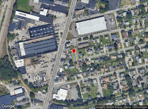 20 Carman St, Cranston, RI Parcel Map