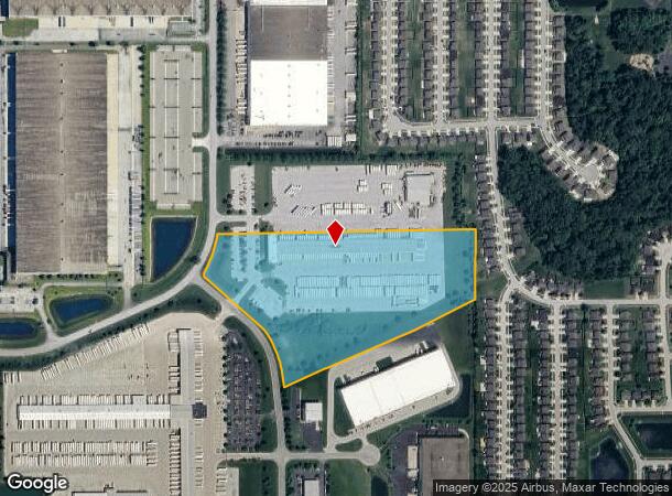  747 Commerce Parkway East Dr, Greenwood, IN Parcel Map