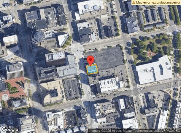  34 N Jefferson St, Dayton, OH Parcel Map