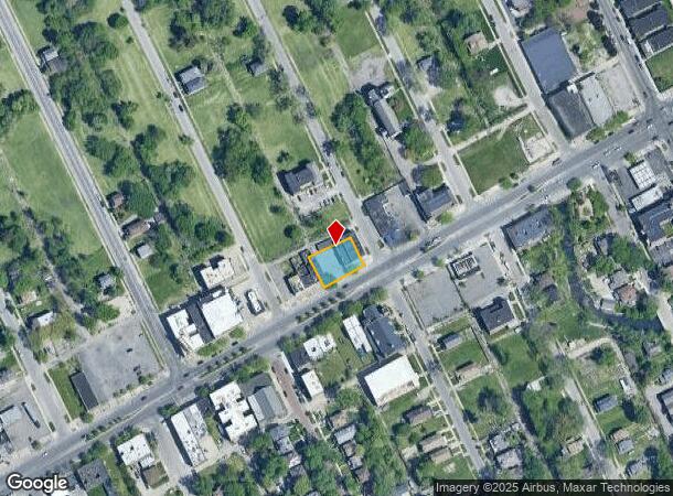  14555 E Jefferson Ave, Detroit, MI Parcel Map