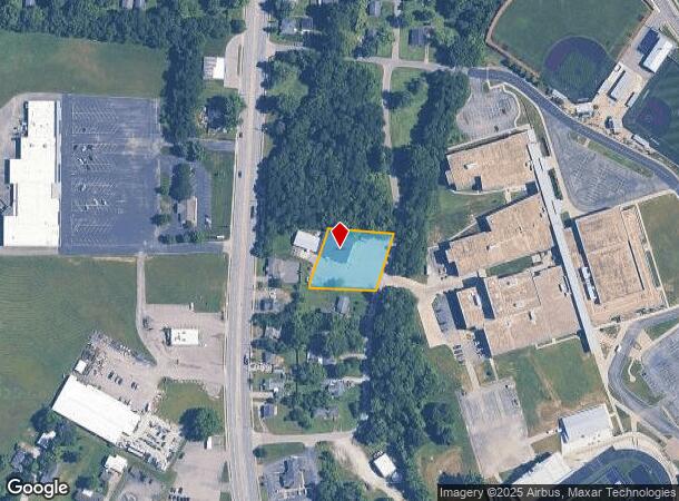  1200 Basham Dr, Charlestown, IN Parcel Map