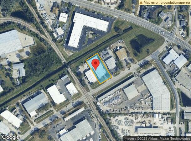  3489 All American Blvd, Orlando, FL Parcel Map