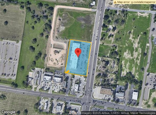  1417 N Ware Rd, Mcallen, TX Parcel Map