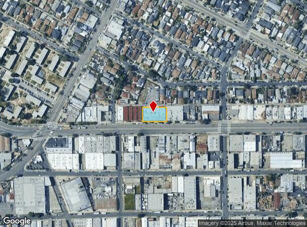  3421 E Olympic Blvd, Los Angeles, CA Parcel Map