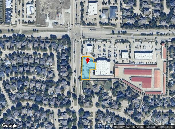  1267 W Exchange Pkwy, Allen, TX Parcel Map
