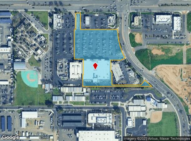 1650 Herndon Ave, Clovis, CA Parcel Map