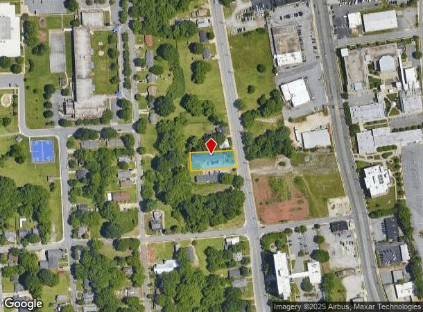 634 S Elm St, High Point, NC Parcel Map