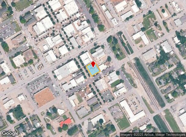 112 W Brown St, Ennis, TX Parcel Map