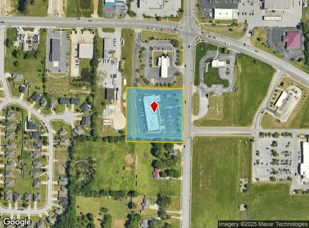  2158 Butterfield Coach Rd, Springdale, AR Parcel Map