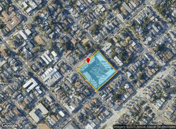  1221 E 20Th St, Oakland, CA Parcel Map