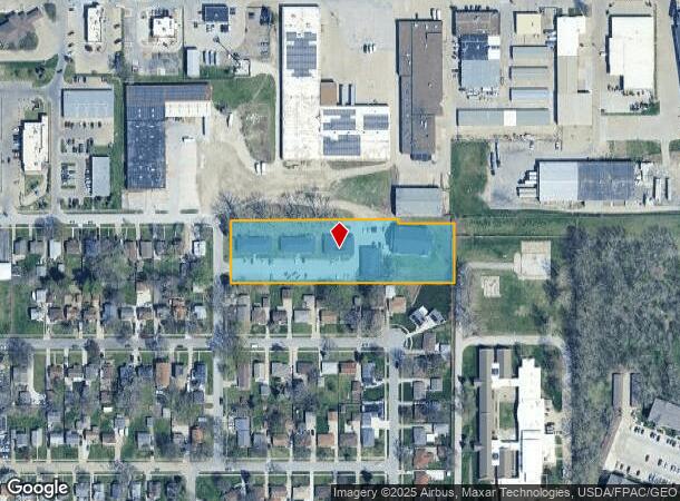 3315 E 15Th St, Des Moines, IA Parcel Map