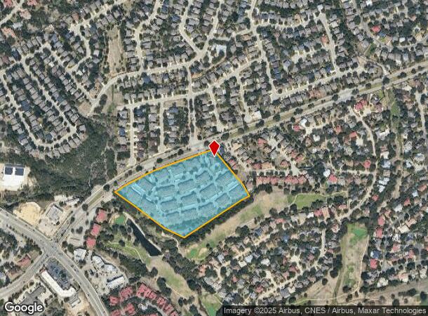 19950 Huebner Rd, San Antonio, TX Parcel Map