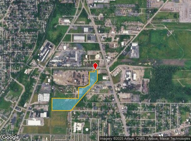2201 College Ave, Niagara Falls, NY Parcel Map
