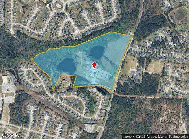  805 Longtown Rd W, Blythewood, SC Parcel Map