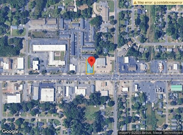  1406 Watson Blvd, Warner Robins, GA Parcel Map