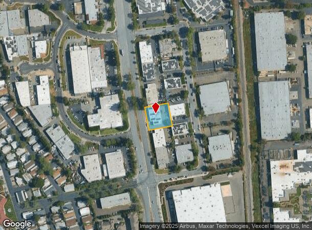 2160 Oakland Rd, San Jose, CA Parcel Map