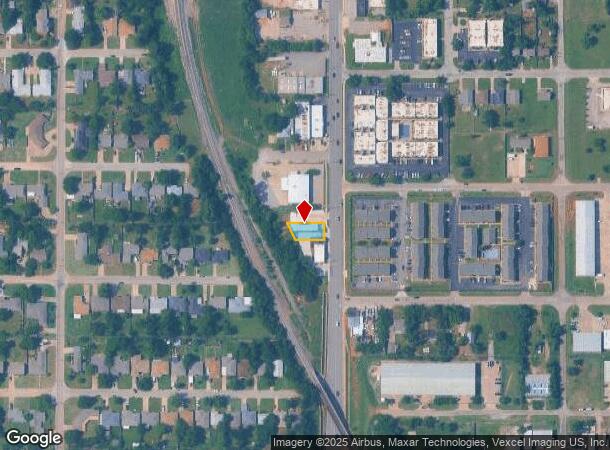  8709 N Western Ave, Oklahoma City, OK Parcel Map