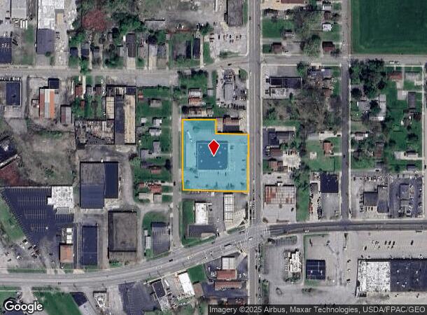  40 N Meridian Rd, Youngstown, OH Parcel Map