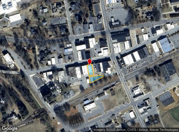 119 W Main St, Elkin, NC Parcel Map