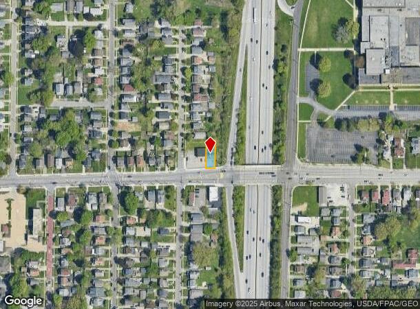  395 E Tallmadge Ave, Akron, OH Parcel Map