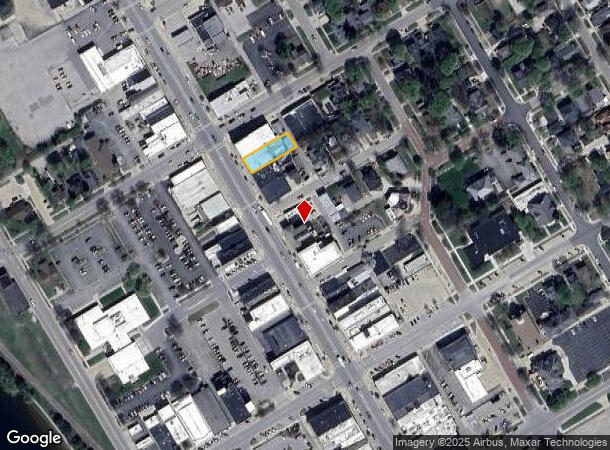  218 N Mitchell St, Cadillac, MI Parcel Map