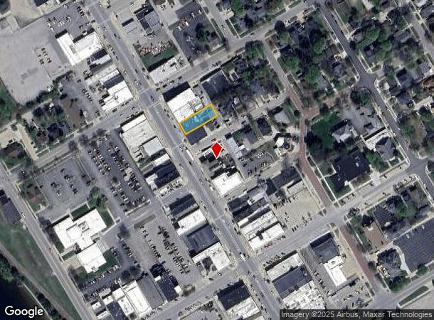  214 N Mitchell St, Cadillac, MI Parcel Map