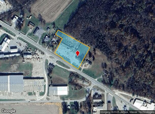  1590 W Main St, Paoli, IN Parcel Map