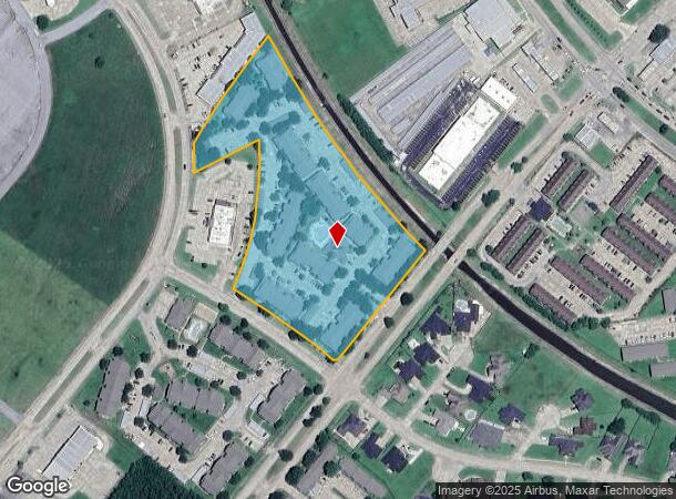 3333 Turtle Creek Dr, Port Arthur, TX Parcel Map