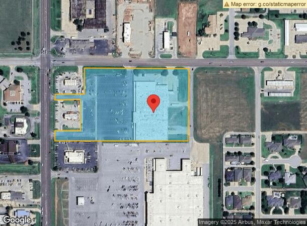  2720 N Main St, Altus, OK Parcel Map