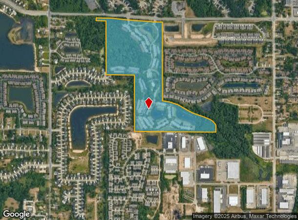  7000 Byron Lakes Dr Sw, Byron Center, MI Parcel Map