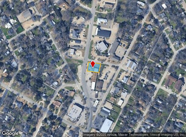 110 N Highway 77, Waxahachie, TX Parcel Map