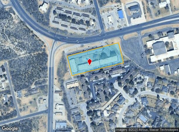 801 W Marcy Dr, Big Spring, TX Parcel Map