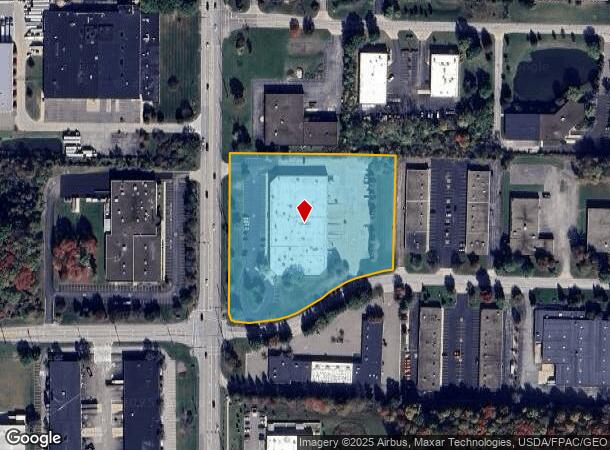 8285 Darrow Rd, Twinsburg, OH Parcel Map