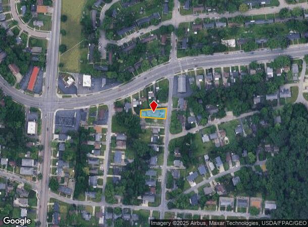  71 Mertland Ave, Dayton, OH Parcel Map