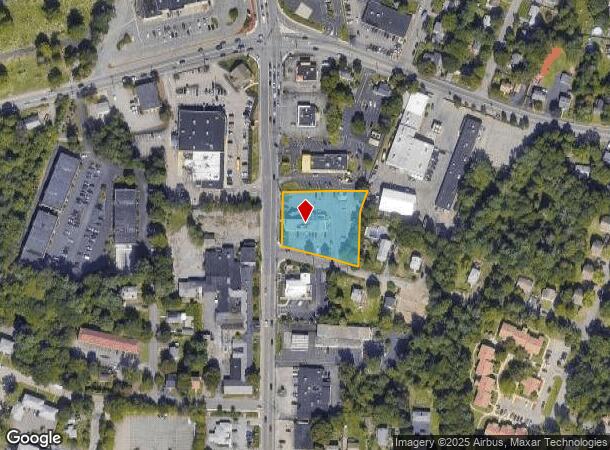  438 Washington St, Stoughton, MA Parcel Map