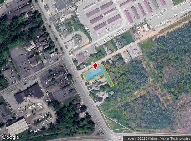 523 S Main St, Canandaigua, NY Parcel Map