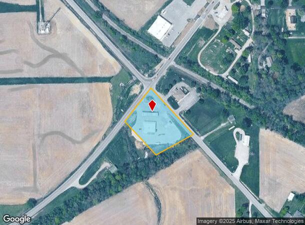 11387 W Us Highway 36, Losantville, IN Parcel Map