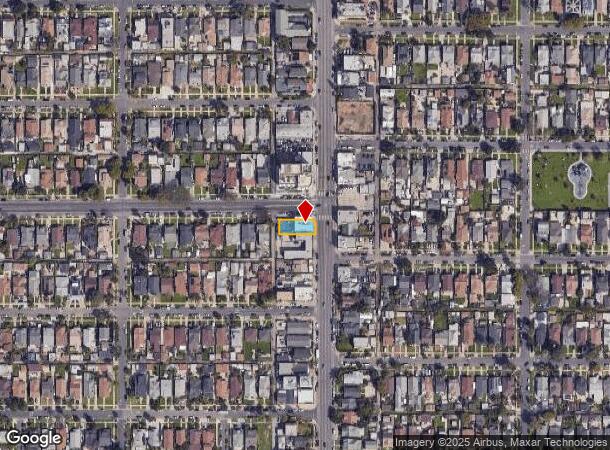  4801 S Normandie Ave, Los Angeles, CA Parcel Map