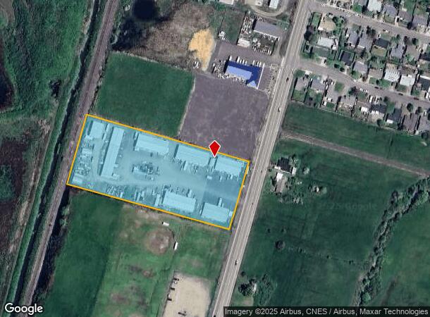 525 S Calapooia St, Sutherlin, OR Parcel Map