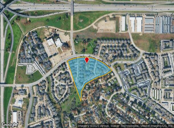 9001 N Normandale St, Fort Worth, TX Parcel Map