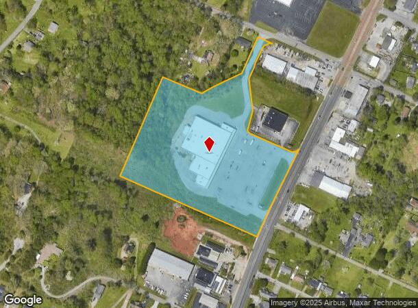 4707 Dayton Blvd, Chattanooga, TN Parcel Map