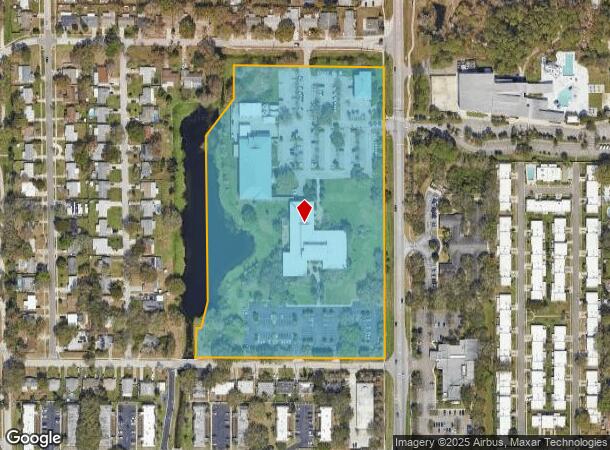 201 Highland Ave N, Largo, FL Parcel Map