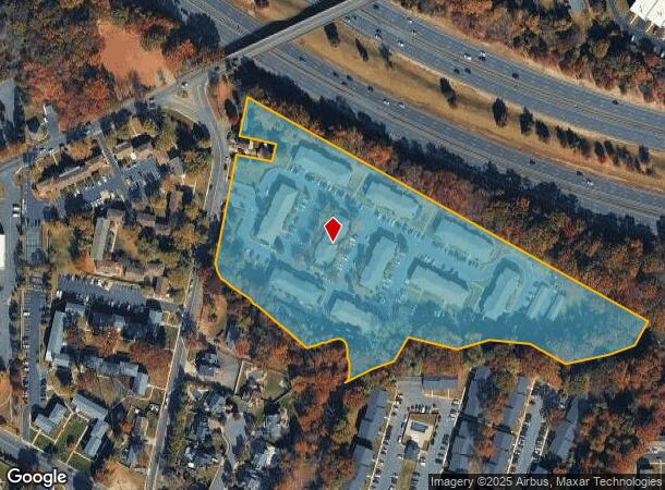  40 Cross Rd, Matawan, NJ Parcel Map