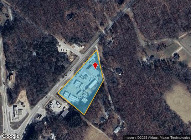 2370 Hightower Rd, Ball Ground, GA Parcel Map
